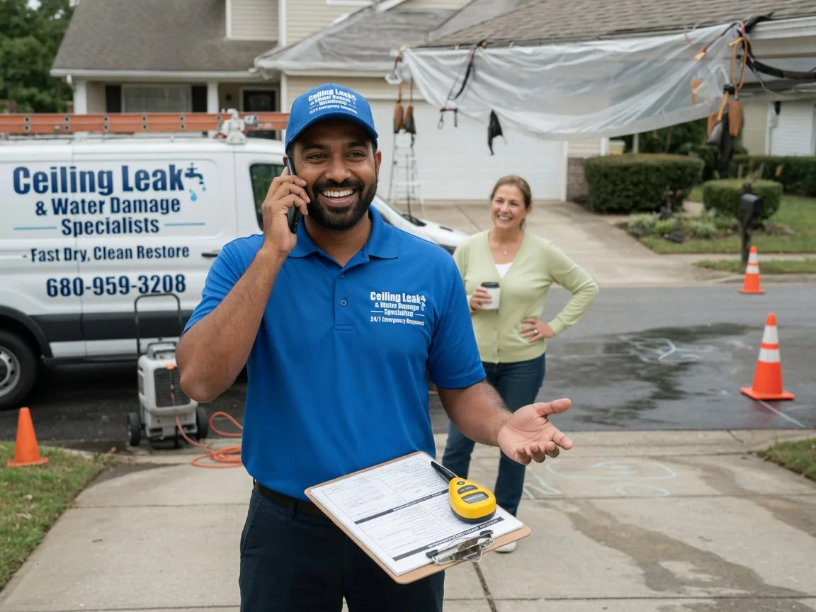 Ceiling Leak Cleanup Steele, MO FAQs
